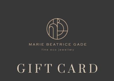 Gift card for MBG fine eco jewellery 