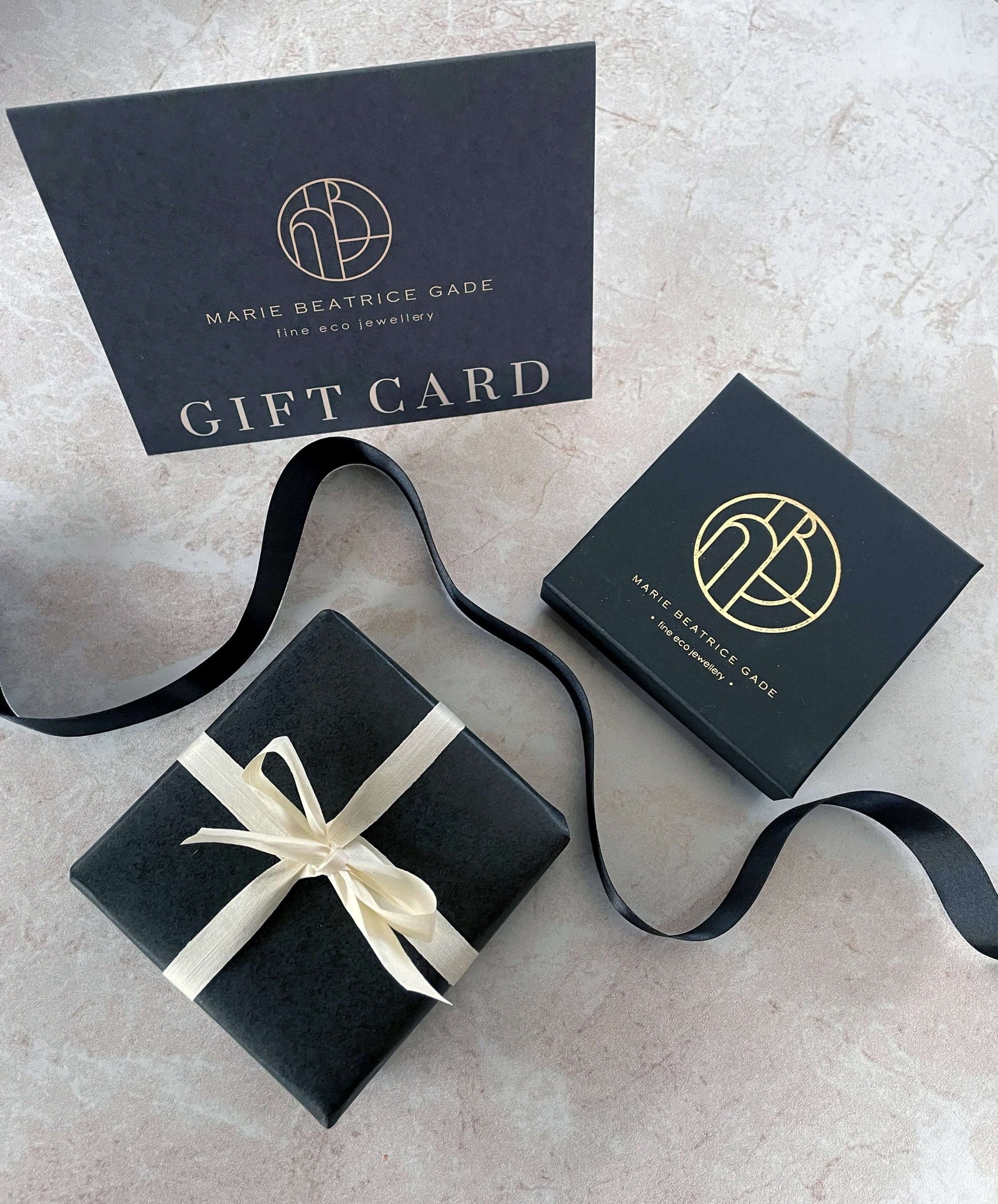 Handmade Eco-Friendly fine jewellery by Marie Beatrice Gade, MBG Gift Cards (from 250-3.000 DKK)