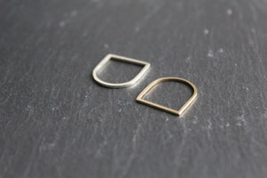 Handmade Eco-Friendly fine jewellery by Marie Beatrice Gade, ALASKA - 9K Flat Top Gold Ring