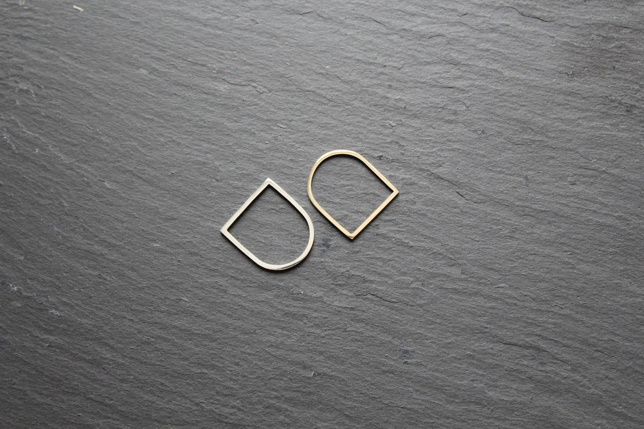 Handmade Eco-Friendly fine jewellery by Marie Beatrice Gade, ALASKA - 9K Flat Top Gold Ring