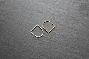 Handmade Eco-Friendly fine jewellery by Marie Beatrice Gade, ALASKA - 9K Flat Top Gold Ring