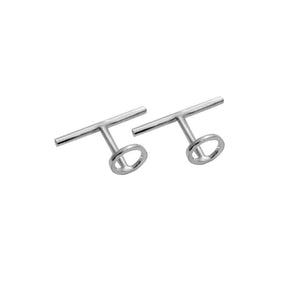 Handmade Eco-Friendly fine jewellery by Marie Beatrice Gade, CONTINUUM - Unisex silver cufflinks