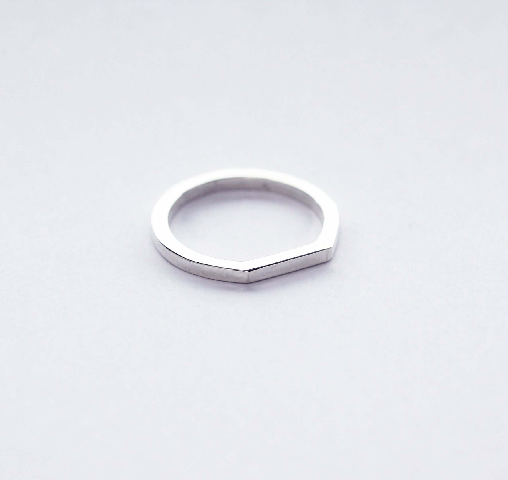 Edge-square-metal-silver-ring-by-Marie-Beatrice-Gade-handmade-from-recycled-925-silver-on-white