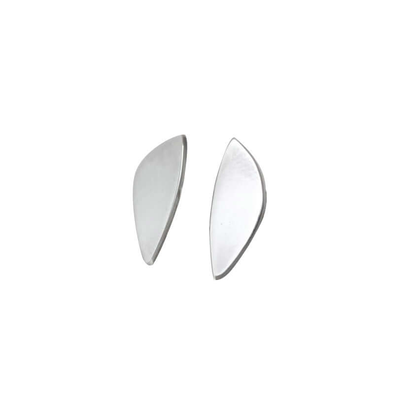 Handmade Eco-Friendly fine jewellery by Marie Beatrice Gade, EVE - Recycled silver earrings