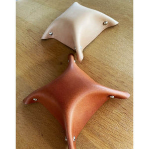 Handmade Eco-Friendly fine jewellery by Marie Beatrice Gade, COMO - Leather Travel Tray