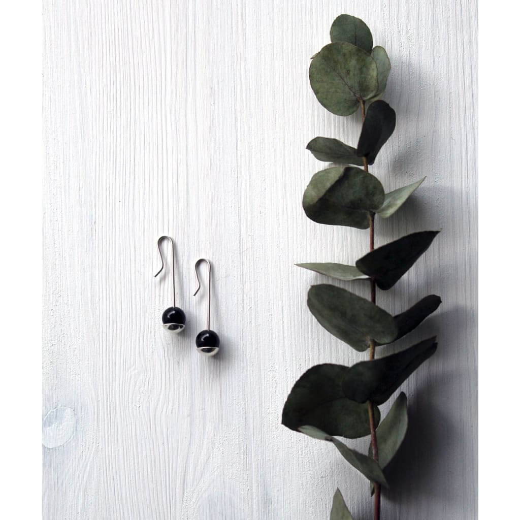 Dionne earrings by Marie Beatrice Gade from front