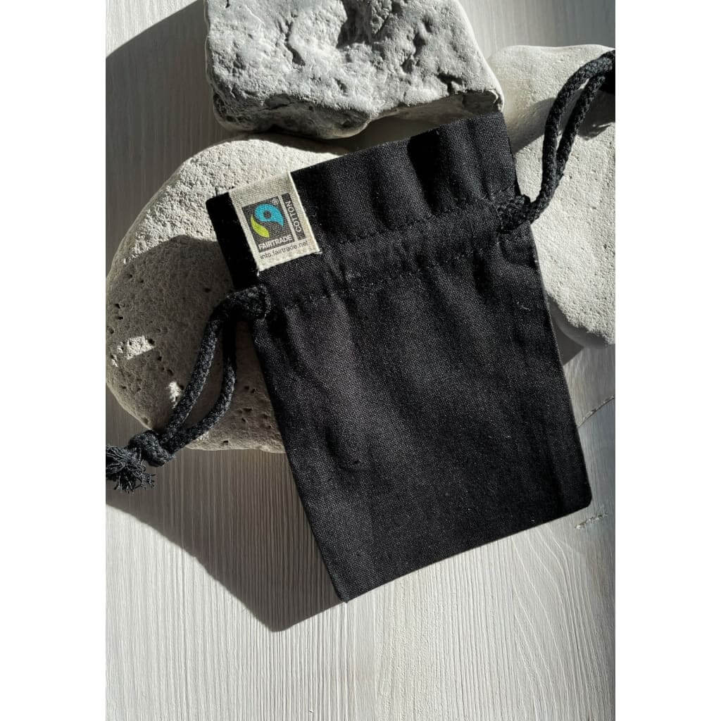 Handmade Eco-Friendly fine jewellery by Marie Beatrice Gade, FAIRTRADE COTTON Jewellery Pouch