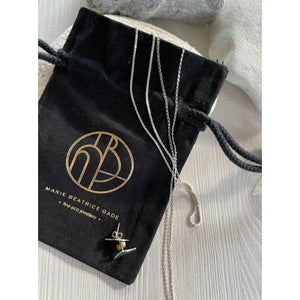 Handmade Eco-Friendly fine jewellery by Marie Beatrice Gade, FAIRTRADE COTTON Jewellery Pouch