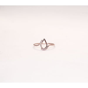 Handmade Eco-Friendly fine jewellery by Marie Beatrice Gade, FILIPPA MINI 9K Red Gold Ring