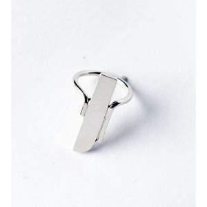 Freedom ring by M of Copenhagen with recycled precious metals flatlay
