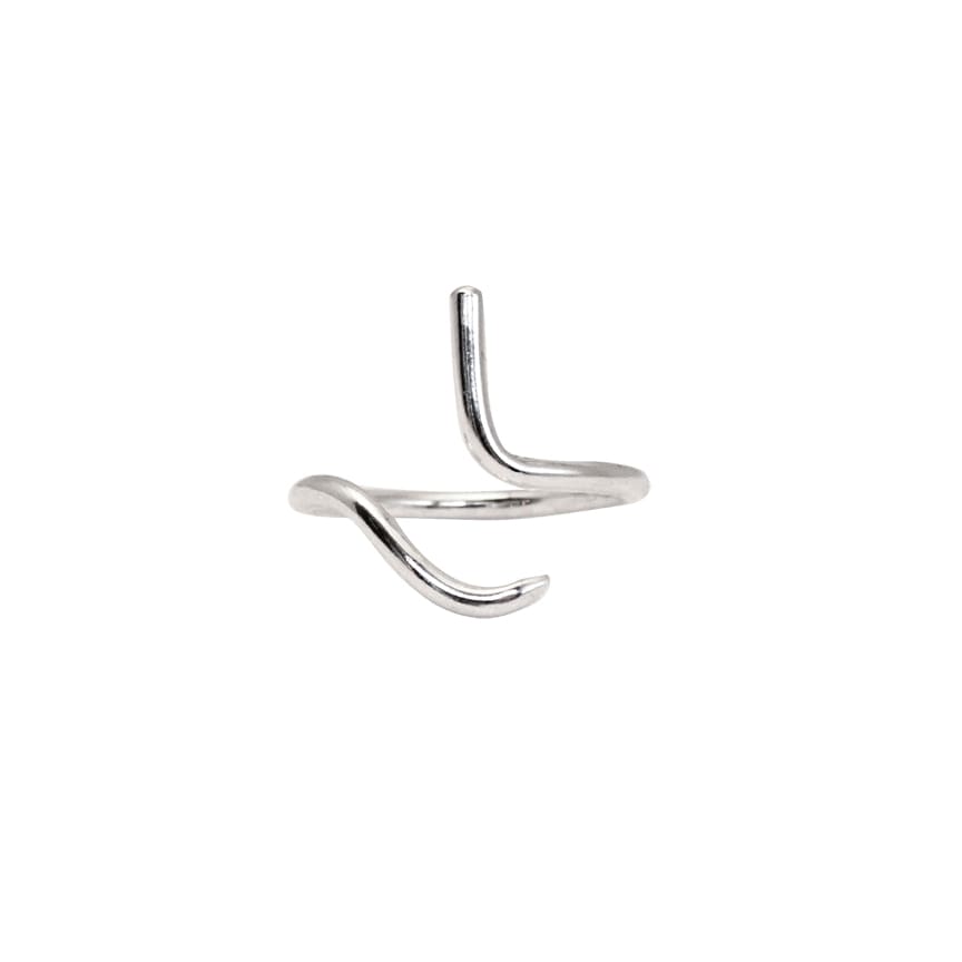 Handmade Eco-Friendly fine jewellery by Marie Beatrice Gade, HERA Silver Serpent Ring