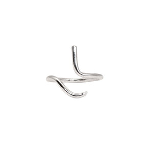 Handmade Eco-Friendly fine jewellery by Marie Beatrice Gade, HERA Silver Serpent Ring