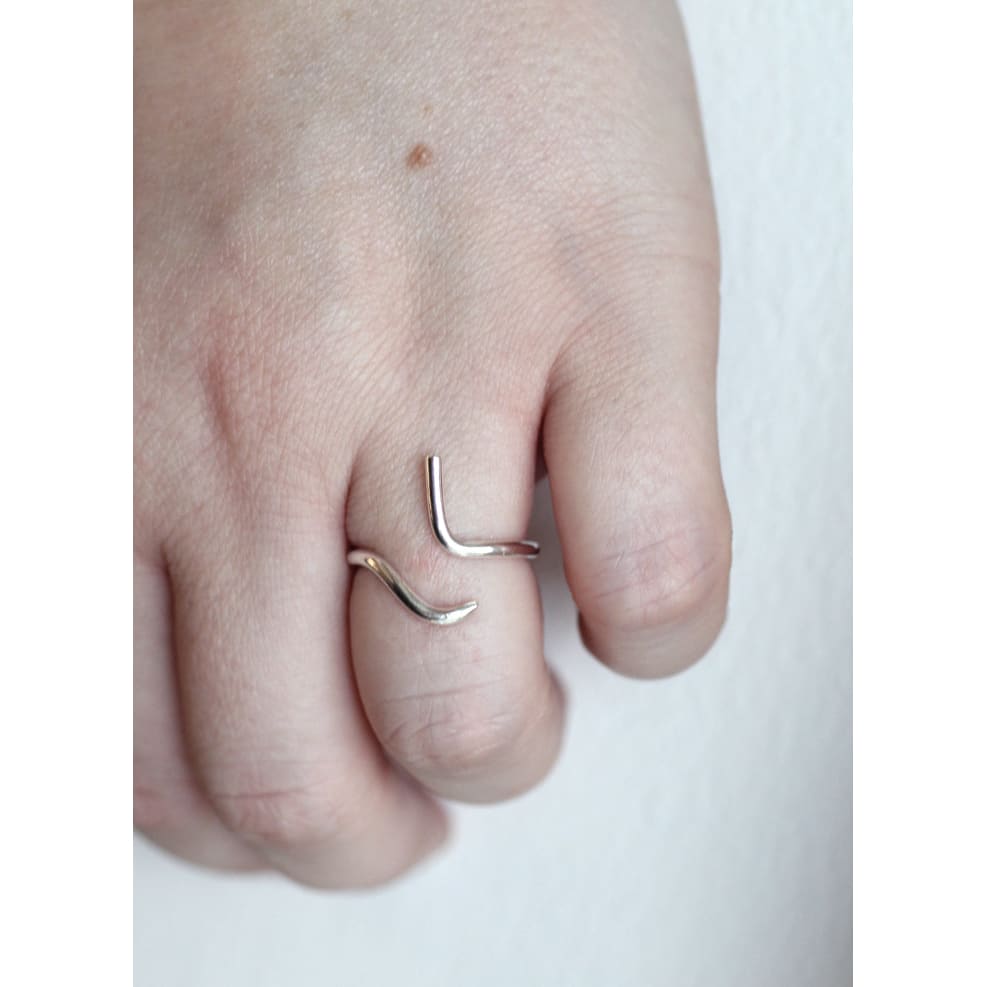 Handmade Eco-Friendly fine jewellery by Marie Beatrice Gade, HERA Silver Serpent Ring