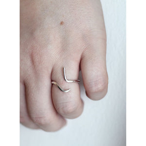 Handmade Eco-Friendly fine jewellery by Marie Beatrice Gade, HERA Silver Serpent Ring
