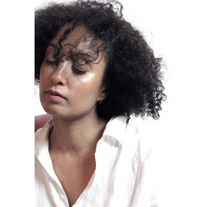 Handmade Eco-Friendly fine jewellery by Marie Beatrice Gade, HOOK MINI 9K Gold Earrings