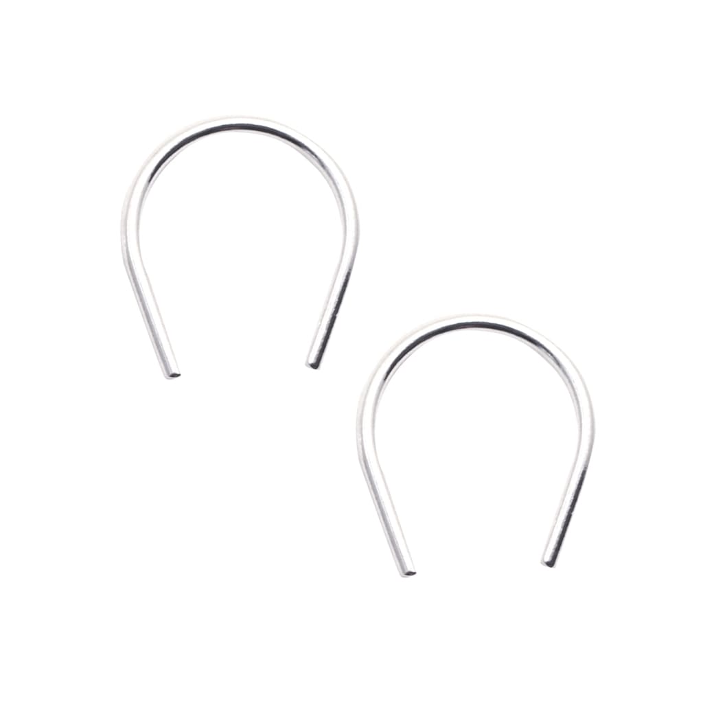 Handmade Eco-Friendly fine jewellery by Marie Beatrice Gade, HOOK MINI Silver Earrings
