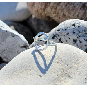 Handmade Eco-Friendly fine jewellery by Marie Beatrice Gade, HOOP Ring