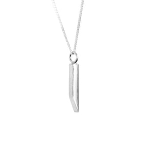 Handmade Eco-Friendly fine jewellery by Marie Beatrice Gade, IRIS Silver Dagger Necklace