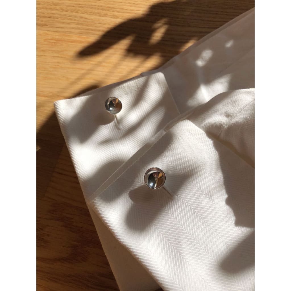Handmade Eco-Friendly fine jewellery by Marie Beatrice Gade, MERCURY Unisex Cufflinks