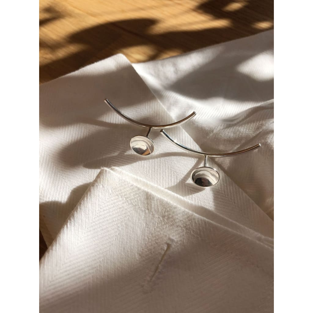 Handmade Eco-Friendly fine jewellery by Marie Beatrice Gade, MERCURY Unisex Cufflinks