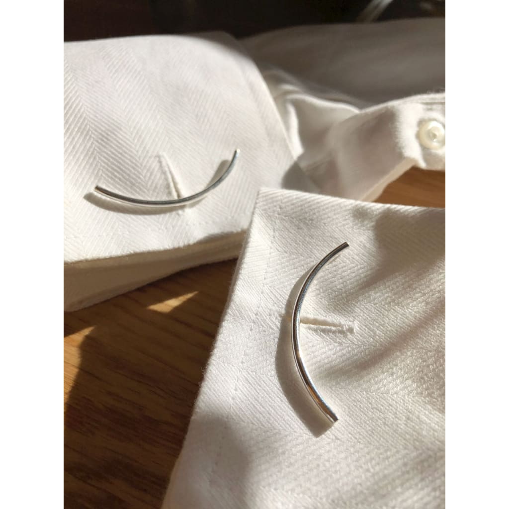 Handmade Eco-Friendly fine jewellery by Marie Beatrice Gade, MERCURY Unisex Cufflinks
