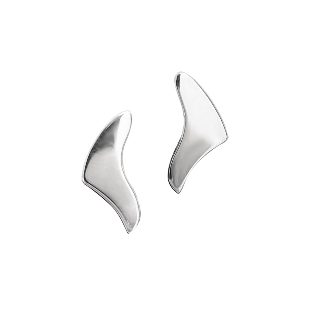 Handmade Eco-Friendly fine jewellery by Marie Beatrice Gade, ØEN Solid Earrings
