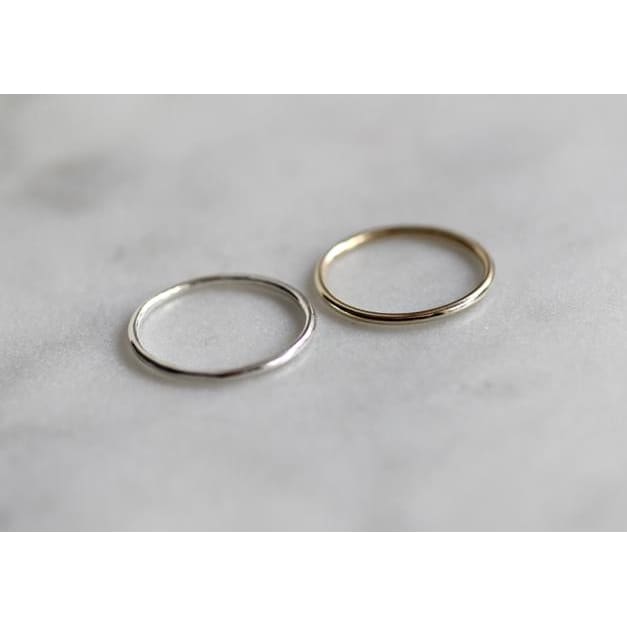 Handmade Eco-Friendly fine jewellery by Marie Beatrice Gade, STELLA 925 Silver Stacking Ring