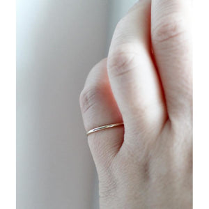 Handmade Eco-Friendly fine jewellery by Marie Beatrice Gade, STELLA 925 Silver Stacking Ring