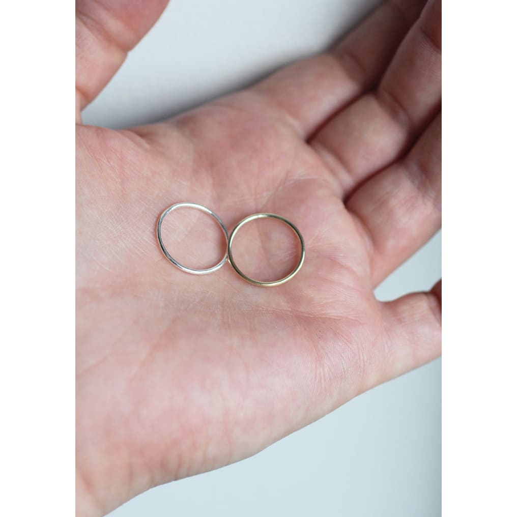 Handmade Eco-Friendly fine jewellery by Marie Beatrice Gade, STELLA 9K Gold Stacking Ring