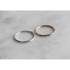 Handmade Eco-Friendly fine jewellery by Marie Beatrice Gade, STELLA 9K Gold Stacking Ring