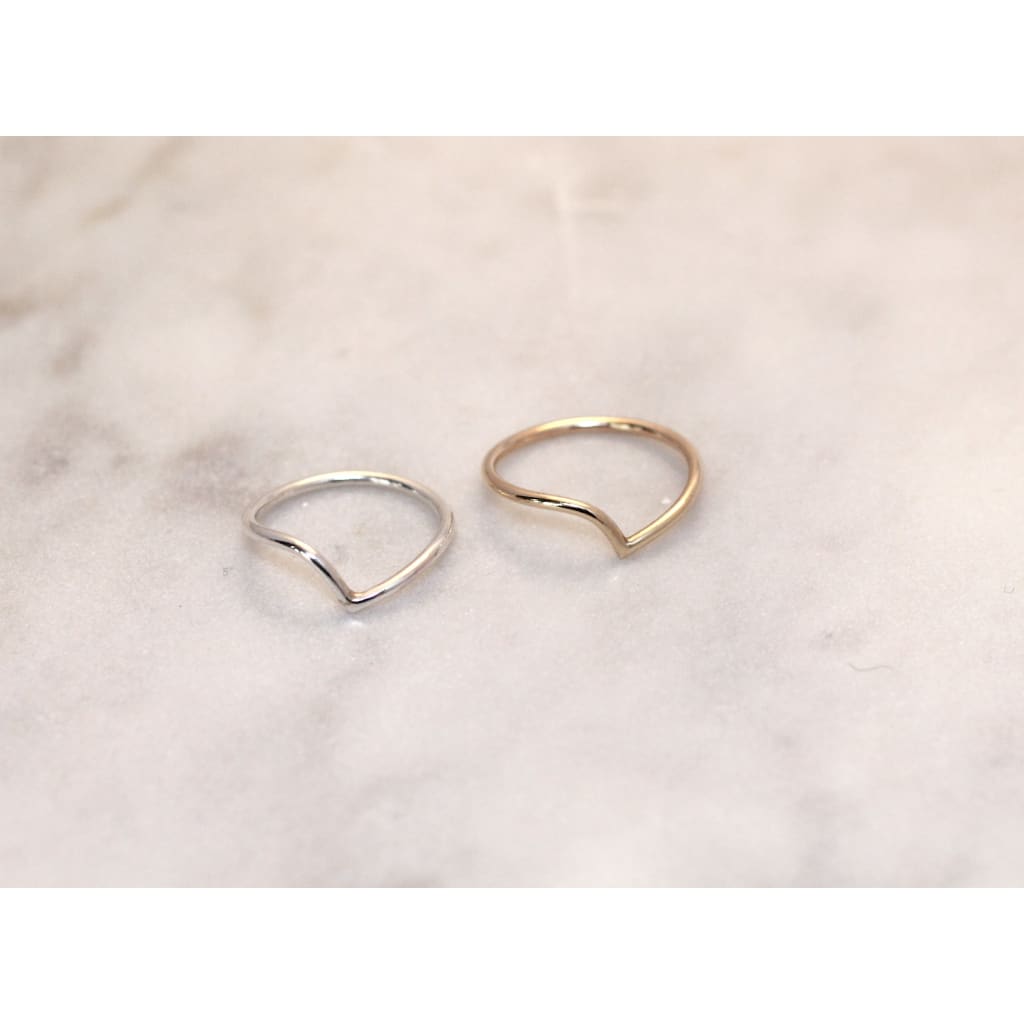 Handmade Eco-Friendly fine jewellery by Marie Beatrice Gade, THY Ring 9K Gold
